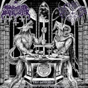 SPLIT (SATANIC WARMASTER / ARCHGOAT) / LUX SATANAE(THIRTEEN HYMNS OF FINNISH DEVIL WORSHIP)<DIGI>
