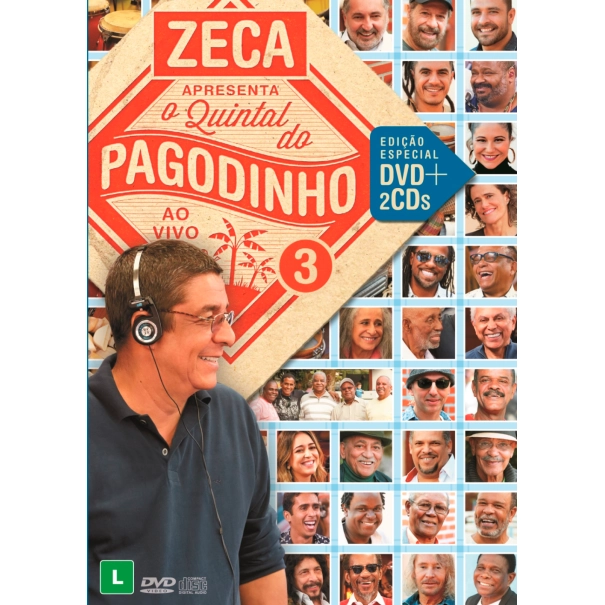 V.A. (ZECA APRESENTA QUINTAL DO PAGODINHO) / オムニバス / ZECA PAGODINHO APRESENTA QUINTAL DO PAGODINHO 3 (2CD+DVD)