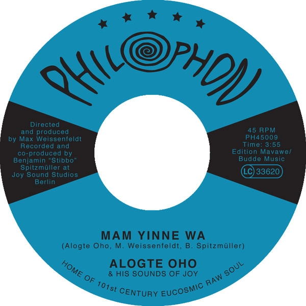 ALOGTE OHO JONAS & HIS SOUNDS OF JOY  / アローテ・オホー・ホナス & ヒズ・サウンズ・オブ・ジョイ / MAM YINNE WA