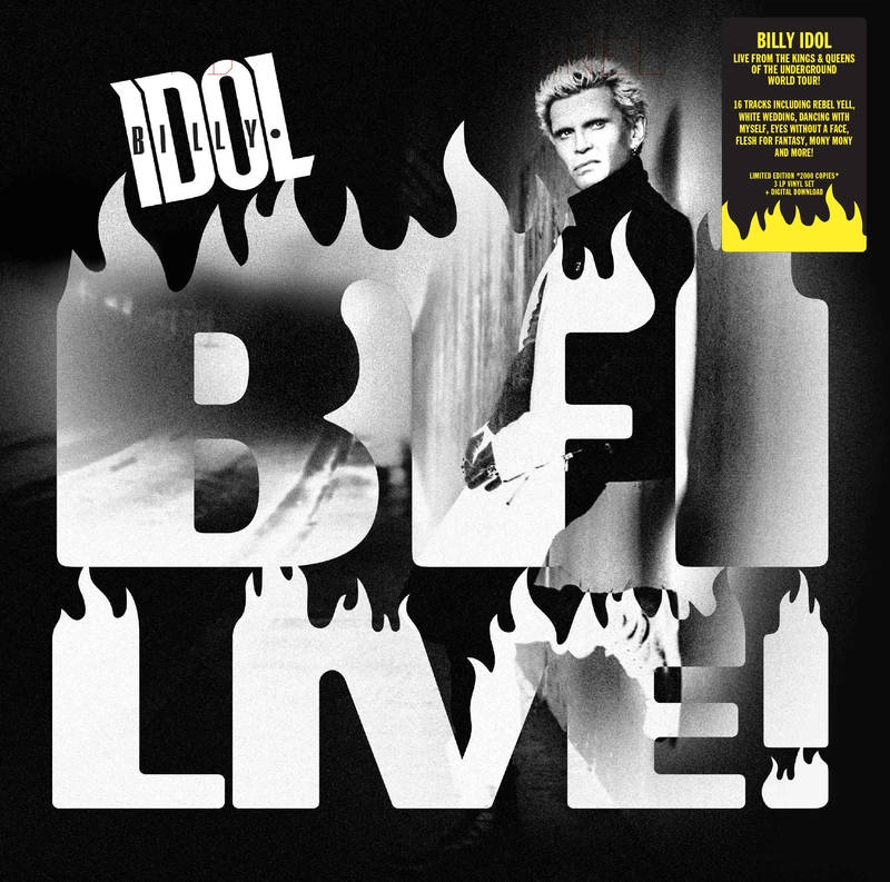 BILLY IDOL / ビリー・アイドル / BFI LIVE [3LP]