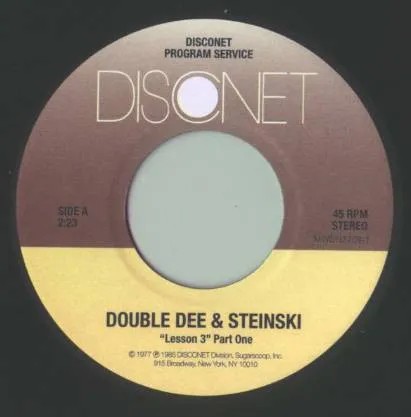 DOUBLE DEE & STEINSKI / LESSON THREE