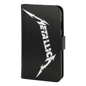METALLICA / メタリカ / バンドロゴ<革ケース/iPhone7/6s/6>