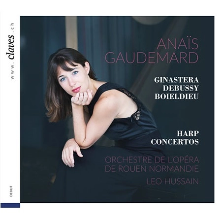 ANAIS GAUDEMARD / アナイス・ゴドゥマール / HARP CONCERTOS(GINASTERA,DEBUSSY&BOIELDIEU)