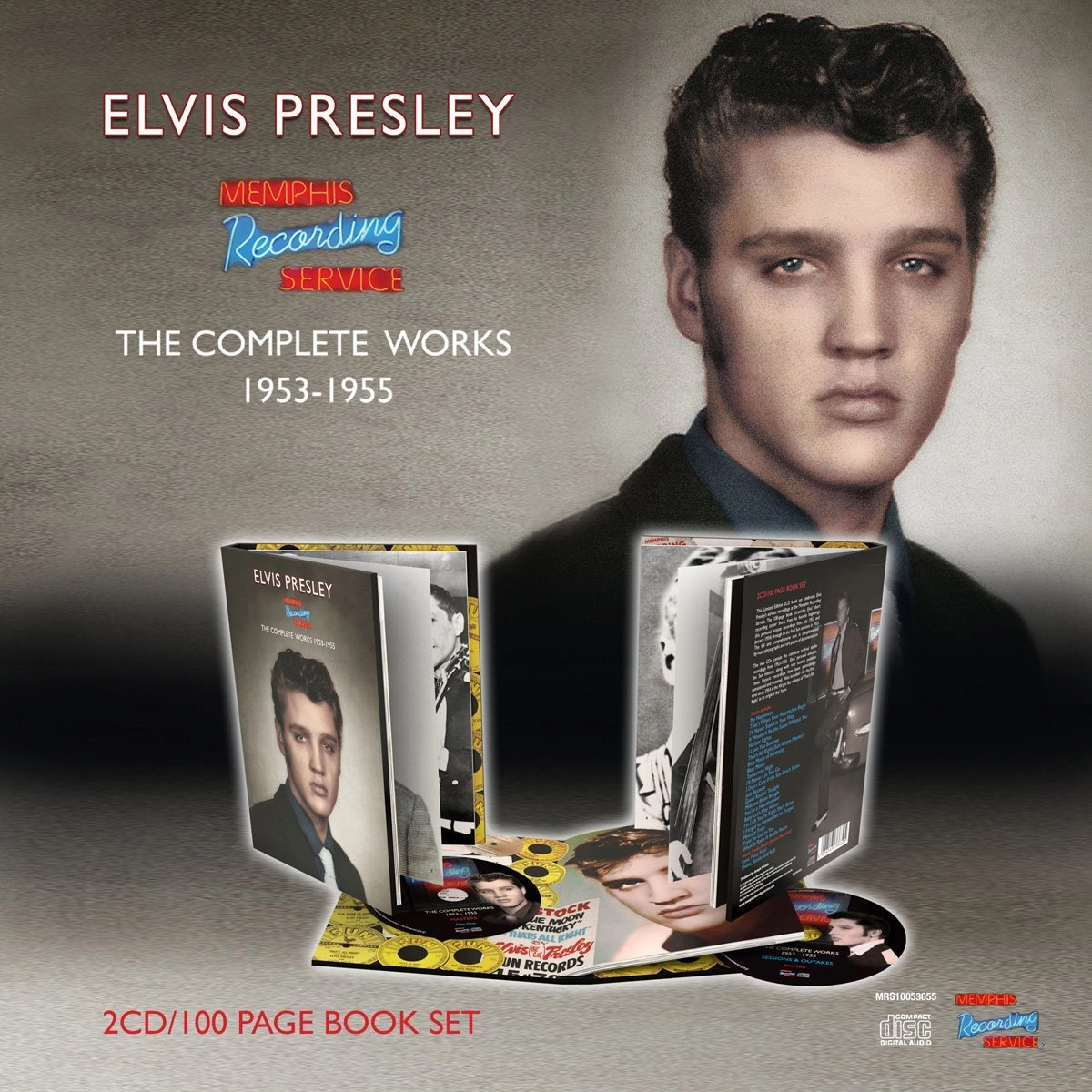 ELVIS PRESLEY / エルヴィス・プレスリー / MEMPHIS RECORDING SERVICE: THE COMPLETE WORKS 1953 - 1955 (2CD + 100 PAGE HARD BOOK)