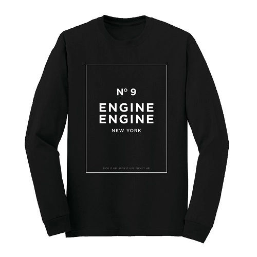 V.A. (OKAYPLAYER) / ENGINE ENGINE NO. 9 LONG SLEEVE (BLACK-S)