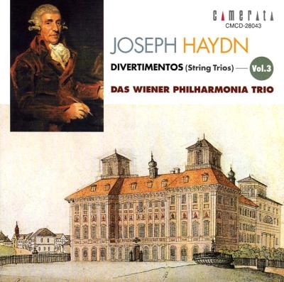 DAS WIENER PHILHARMONIA TRIO / ウィーン・フィルハーモニア弦楽三重奏団 / HAYDN:DIVERTIMENTOS(STRING TRIO)VOL.3