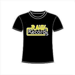 RAW RECORDS OFFICIAL GOODS / S/LOGO/BLACK