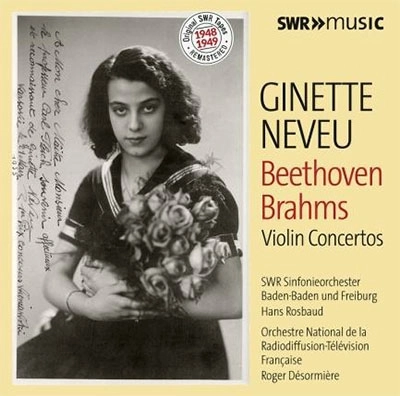 GINETTE NEVEU / ジネット・ヌヴー / BRAHMS&BEETHOVEN:VIOLIN CONCERTOS(2CD)