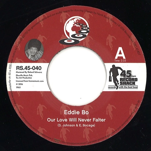 EDDIE BO / エディ・ボー / OUR LOVE (WILL NEVER FALTER) / FROM THIS DAY ON