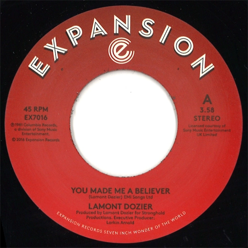 LAMONT DOZIER / ラモン・ドジャー / YOU MADE ME A BELIEVER / STARTING OVER