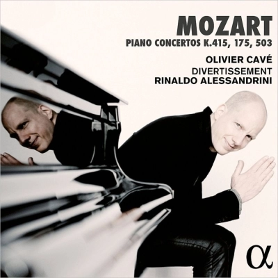 OLIVIER CAVE / オリヴィエ・カヴェー / モーツァルト：ピアノ協奏曲第5番、第13番&第25番
