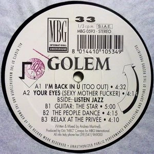 GOLEM (TECHNO) / NINE O' CLOCK IN THE AFTER HOURS: THE DJ PLAY...