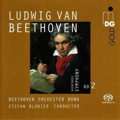 STEFAN BLUNIER / シュテファン・ブルニエ / BEETHOVEN:SYMPHONY NO.2&OVERTURES