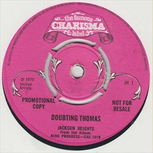 JACKSON HEIGHTS / ジャクソン・ハイツ / DOUBTING THOMAS
