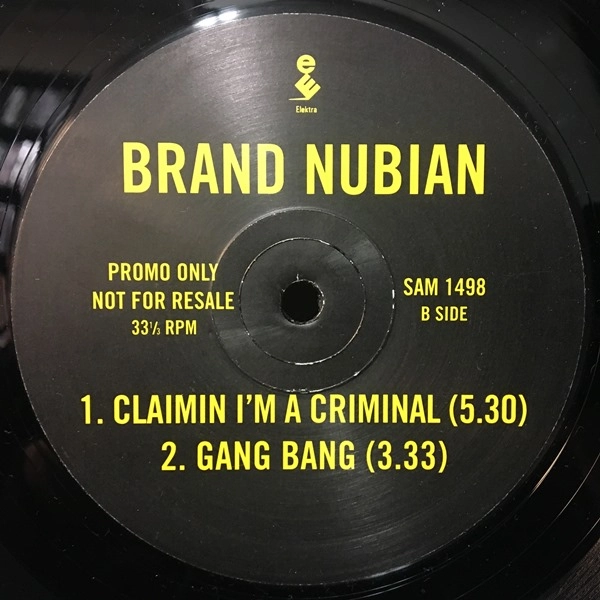 BRAND NUBIAN / EVERYTHING IS EVERYTHING SAMPLER