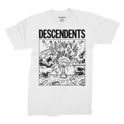 DESCENDENTS / ディセンデンツ / S/SPAZZHAZARD EXPLOSION T-SHIRT (WHITE)