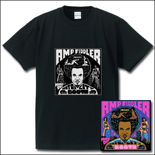 AMP FIDDLER / アンプ・フィドラー / MOTOR　CITY　BOOTY　+　TシャツL
