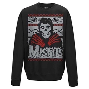 MISFITS / ミスフィッツ / L/CHRISTMAS SKELETON CREW NECK SWEATER