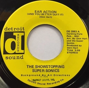 SHOWSTOPPING SUPER SONICS / EAR ACTION (AND YOU BETTER QUIT IT) / WHAT KIND OF GIRL IS SHE