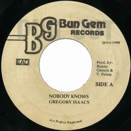 GREGORY ISAACS / グレゴリー・アイザックス / NOBODY KNOWS