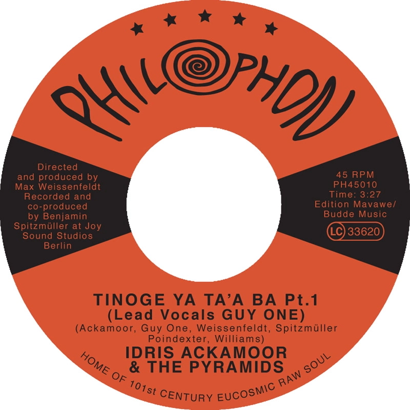 IDRIS ACKAMOOR & THE PYRAMIDS / イドリス・アッカムーア & ザ・ピラミッズ / TINOGE YA TA'A BA, PART1 & 2 (FEAT. GUY ONE)