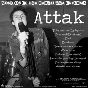 ATTAK / SHIT SA / SONIDOS DE UNA BARCELONA ENFERMA (LP)