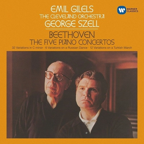 EMIL GILELS / エミール・ギレリス / BEETHOVEN: PIANO CONCERTOS NOS.1-5 (3CD)