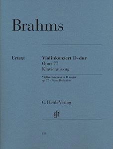 JOHANNES BRAHMS / ヨハネス・ブラームス / VIOLINKONZERT D-DUR OP. 77