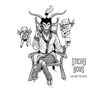 STICKY BOYS / CALLING THE DEVIL<WHITE VINYL>