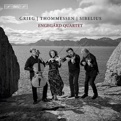 ENGEGARD QUARTET / エンゲゴール四重奏団 / GRIEG,THOMMESSEN&SIBELIUS:STRING QUARTETS