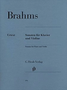 JOHANNES BRAHMS / ヨハネス・ブラームス / SONATEN FUER KLAVIER UND VIOLINE