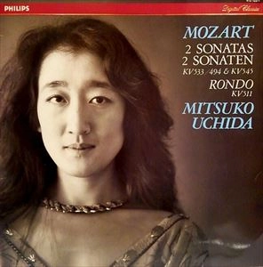 MITSUKO UCHIDA / 内田光子 / MOZART: PIANO SONATA K.494, K.533 & 545