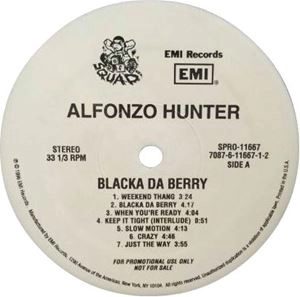 ALFONZO HUNTER / BLACKA DA BERRY