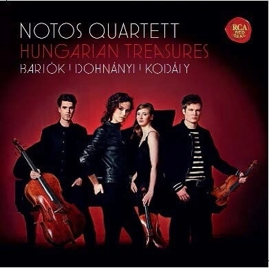 NOTOS QUARTETT / ノートス四重奏団 (ノトス・カルテット) / HUNGARIAN TRESURES - BARTOK, DOHNANY & KODALY