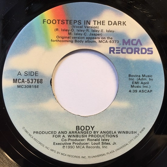 BODY / FOOTSTEPS IN THE DARK