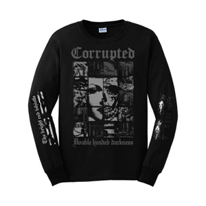 CORRUPTED / Double headed darkness LONG SLEEVE T-SHIRT1/L