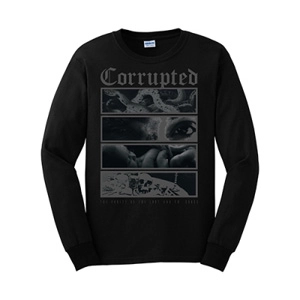 CORRUPTED / The Purity of the Lost and the Curse LONG SLEEVE T-SHIRT2/L