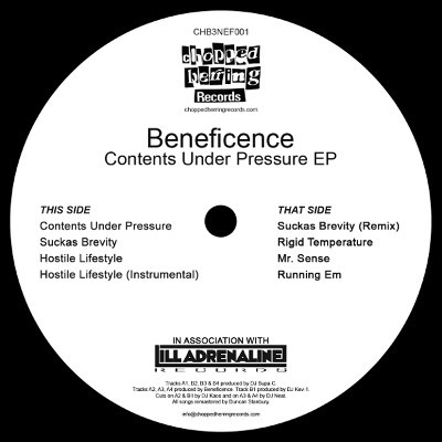 BENEFICENCE / CONTENTS UNDER PRESSURE EP