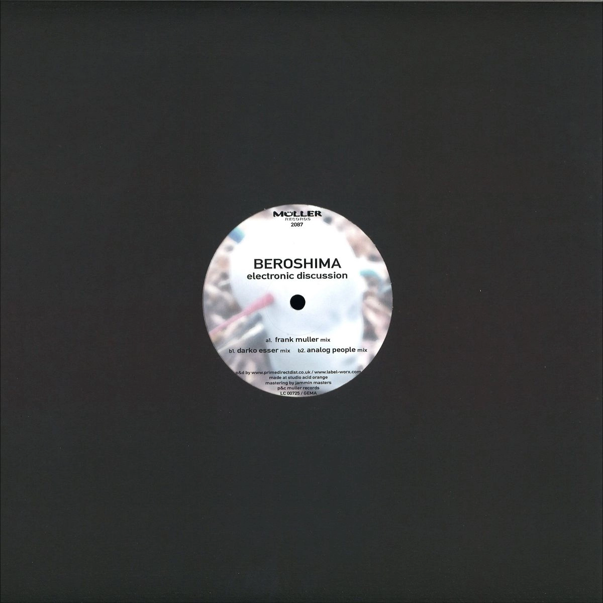 BEROSHIMA / ベロシマ / ELECTRONIC DISCUSSION - 20 YEARS AND REMIXES
