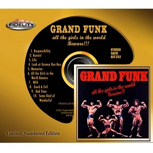 GRAND FUNK RAILROAD (GRAND FUNK) / グランド・ファンク・レイルロード (グランド・ファンク) / ALL THE GIRLS IN THE WORLD BEWARE!!!