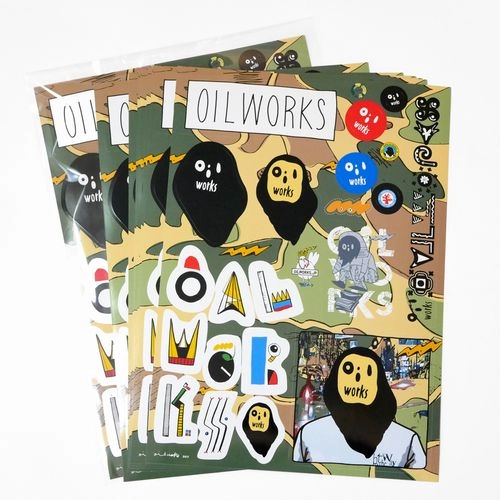 PopyOil / OILWORKS STICKERS 2017