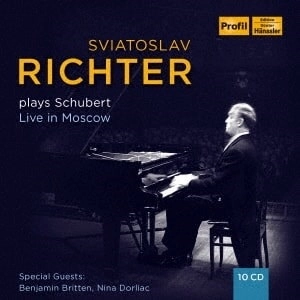 SVIATOSLAV RICHTER / スヴャトスラフ・リヒテル / PLYAS SCHUBERT (10CD)