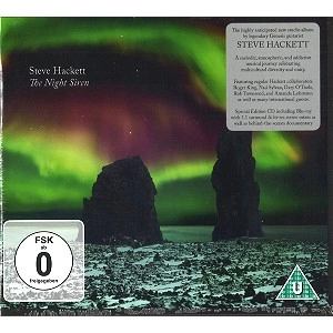 STEVE HACKETT / スティーヴ・ハケット / THE NIGHT SIREN: SEPCIAL EDITION CD+BLU-RAY MEDIABOOK(Region All)