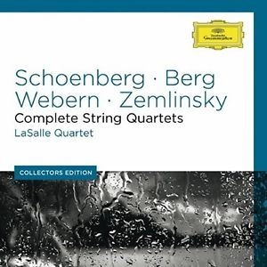 LASALLE QUARTETT / ラサール弦楽四重奏団 / SCHOENBERG/BERG/WEBERN/ZEMLINSKY: COMPLETE STRING QUARTETS