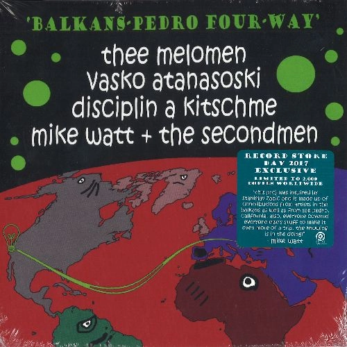 BALKANS-PEDRO FOUR-WAY (FT. MIKE WATT) / BALKANS-PEDRO FOUR-WAY [7"]