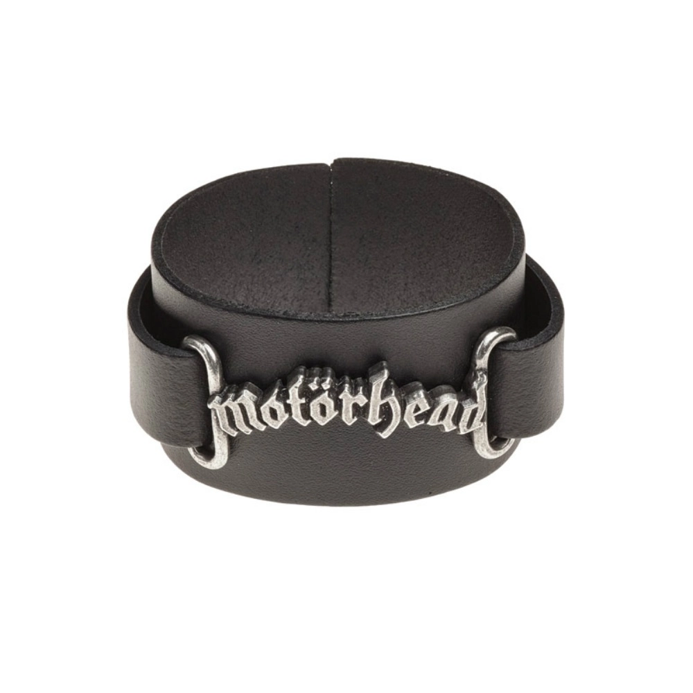 MOTORHEAD / モーターヘッド / MOTORHEAD LOGO LEATHER WRIST STRAP　(ALCHEMY) / MOTORHEAD LOGO LEATHER WRIST STRAP