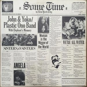 JOHN LENNON / ジョン・レノン / SOMETIME IN NEW YORK CITY