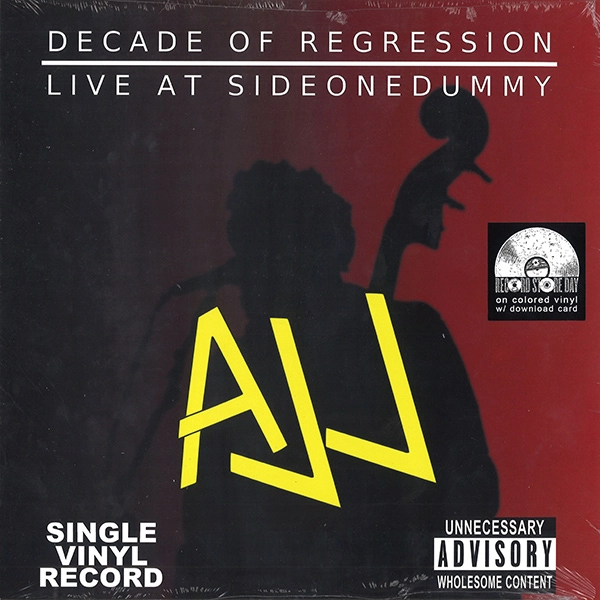 AJJ / DECADE OF REGRESSION: LIVE AT SIDEONEDUMMY [LP]