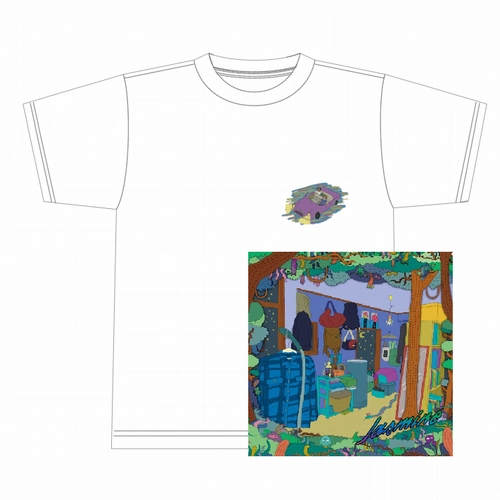 唾奇 × Sweet William / Jasmine★ディスクユニオン限定T-SHIRTS付セットSサイズ