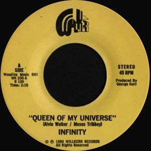 INFINITY (EBONY DIAMONDS) / QUEEN OF MY UNIVERSE (7")